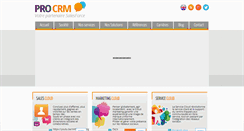 Desktop Screenshot of pro-crm.com